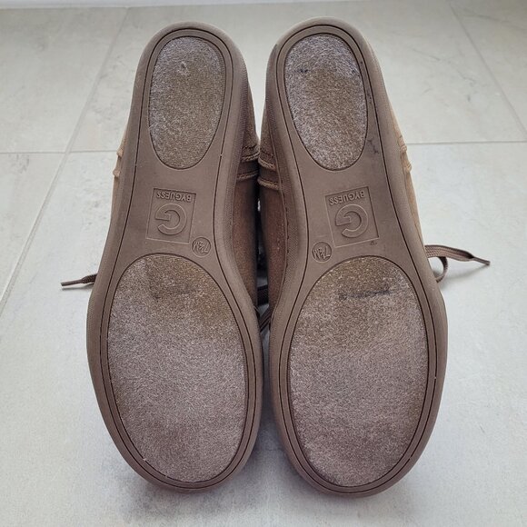 G by GUESS Women's Brown Sueded Lace-Up Boots Size 7.5 - Picture 11 of 14